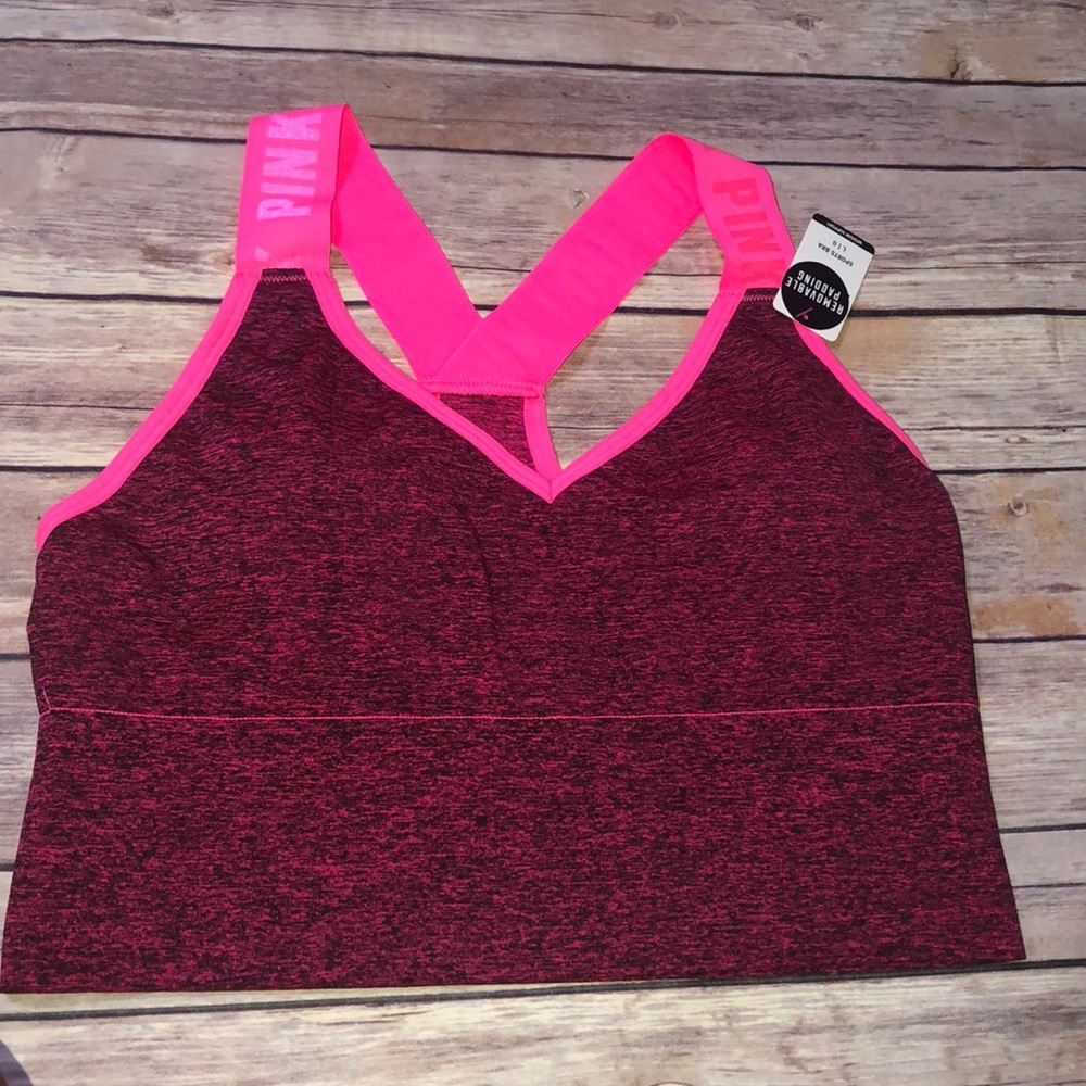 Pink Victoria Secret Sports Bra